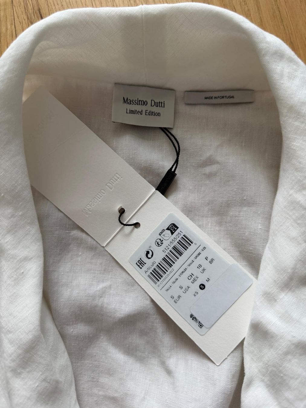 Massimo Dutti Tuniche: Massimo Dutti - Leinen-Tunikahemd Gr. S – Nuovo e nell'imballaggio originale da Bäch SZ venduto da ValentinaKH 3