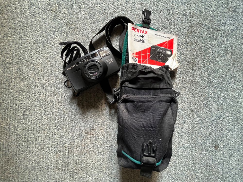 PENTAX ESPIO 140 Analog Kamera inkl. LOWE Pro Tasche Kaufen auf Ricardo