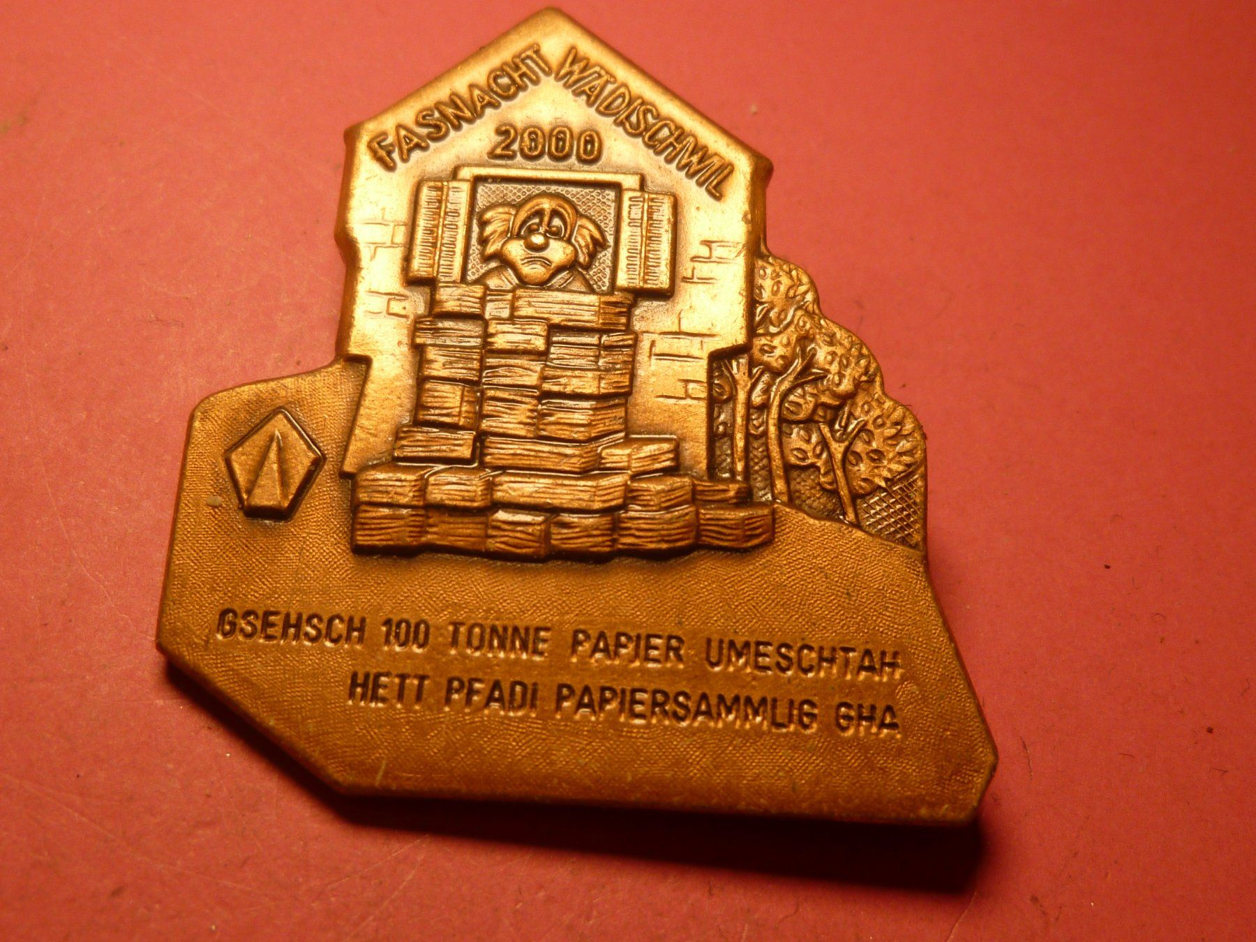 Plaquettes & Badges: WÄDENSWIL 2000 BRONZE – D'occasion à Ried (Muotathal) par Mandarin02