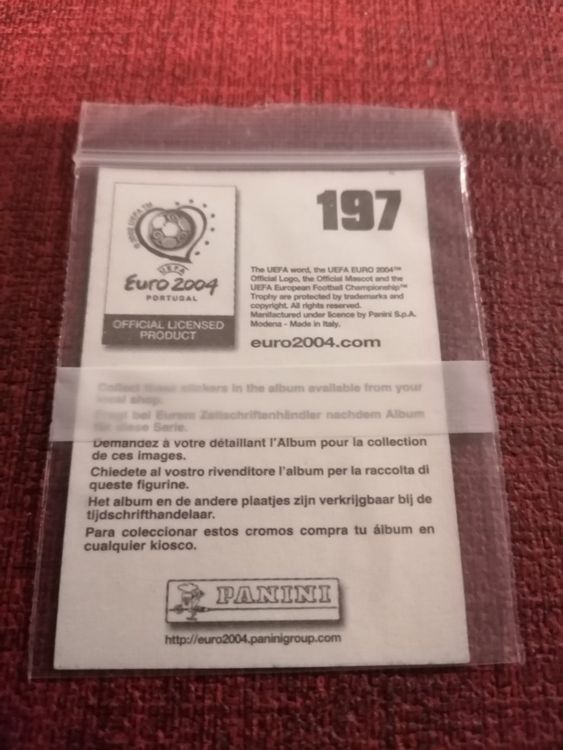 Panini Cartes à collectionner: Panini EM 2004 ZLATAN IBRAHIMOVIC Nr. 197 – D'occasion à Balsthal par roh_dt72 1