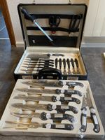 Rosenbaum Solingen Messer-Set im Koffer, neuwertig! Top!