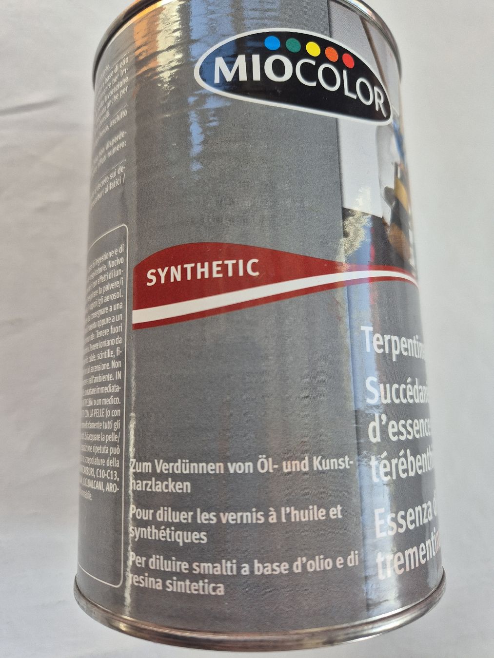 Farben: Miocolor Terpentinersatz 1 Liter gebraucht – Gebraucht aus Winkel von comeyerli 1