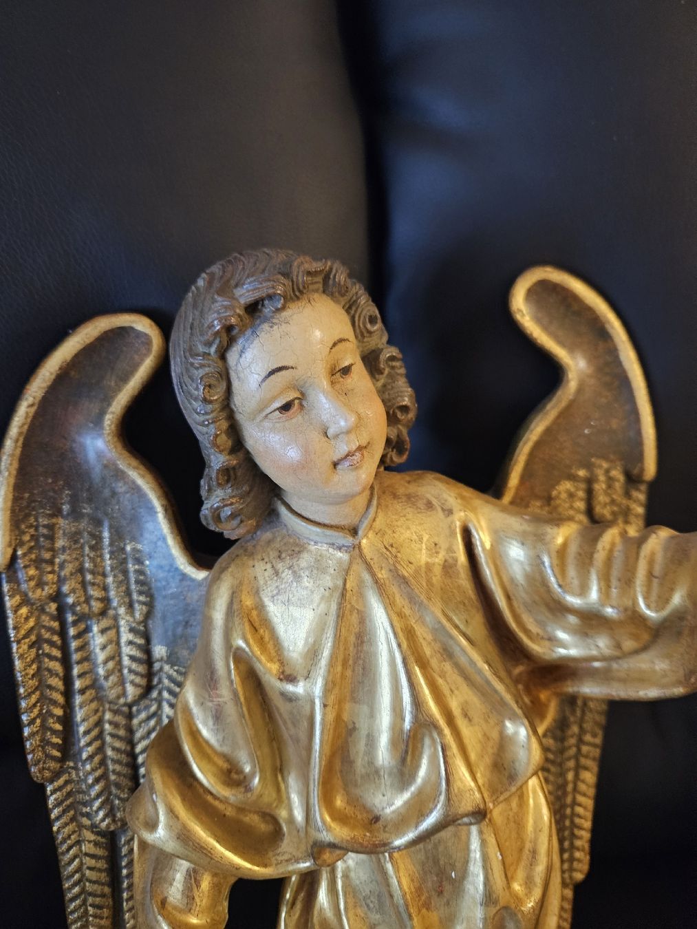 Statuette: Engel aus Holz ca1770 – Usato da Adlikon b.Regensdorf venduto da kuka02 5