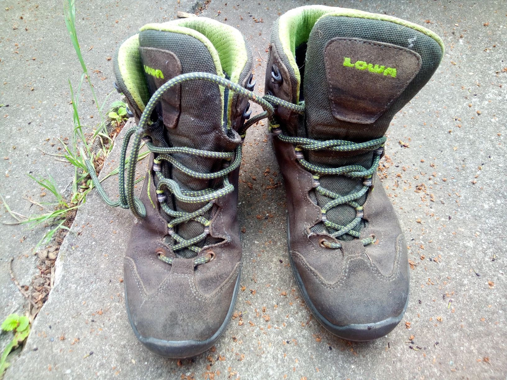 Lowa Scarpe per ragazzi: Lowa Wanderschuhe Kinder Gr 38 – Usato da Liestal venduto da Debuschka