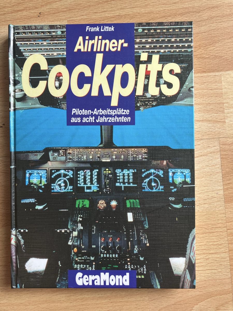 Libri: Aviatik Buch: Airliner-Cockpits – Usato da Zürich venduto da Classic_Collection_Zurich