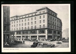 Zürich, Gebäude der Confiserie Sprüng