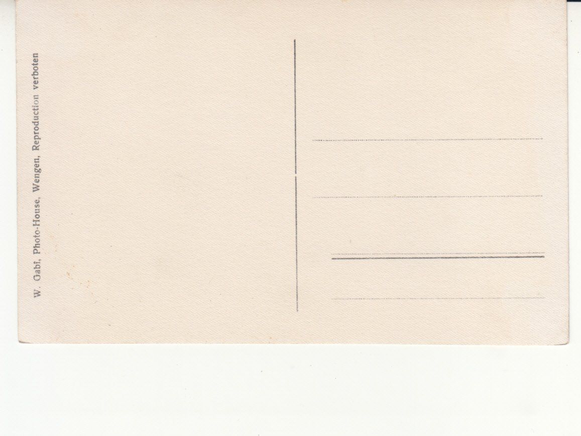 Cartes postales: Wengen Bären ca. 1930 – D'occasion à Bürglen TG par StampGraf 1
