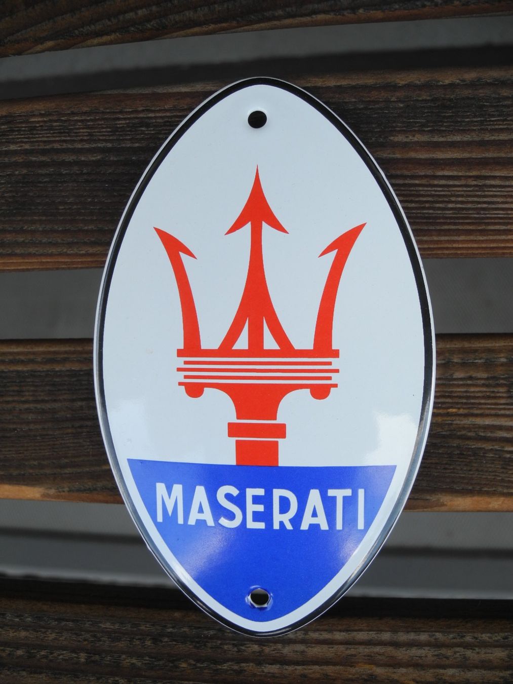 Maserati Insegne: MASERATI EMAILSCHILD – Nuovo (secondo la descrizione) da Reinach AG venduto da Huckleberrysix 1