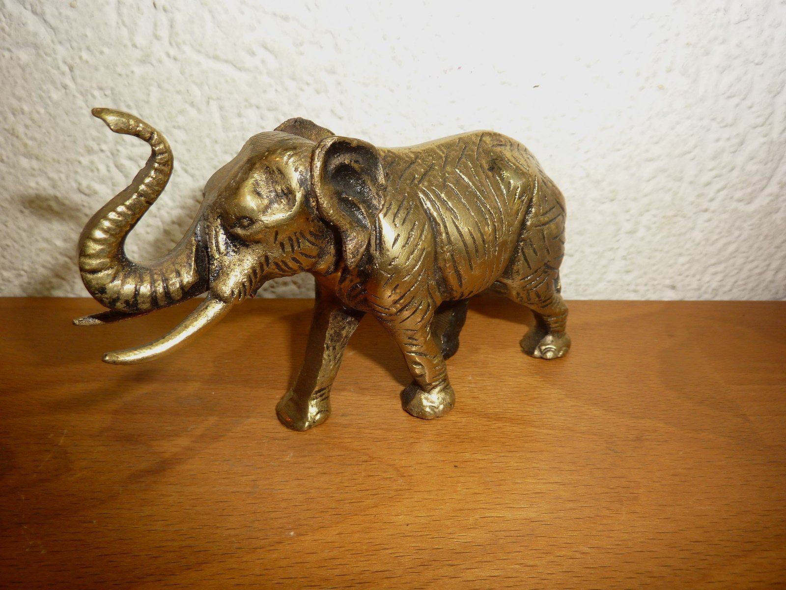 Statuette: Bronze Kultfigur  Elefant schön handgefertigt – Usato da Hochfelden venduto da swissice