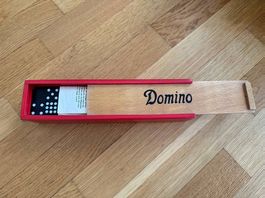 Domino Brettspiel aus Vollholz