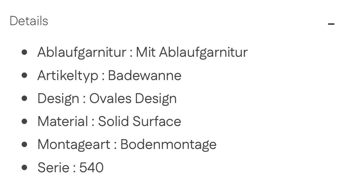 Badewannen: Solide surface Badewanne – Neu und originalverpackt aus Dällikon von eugendyck 3