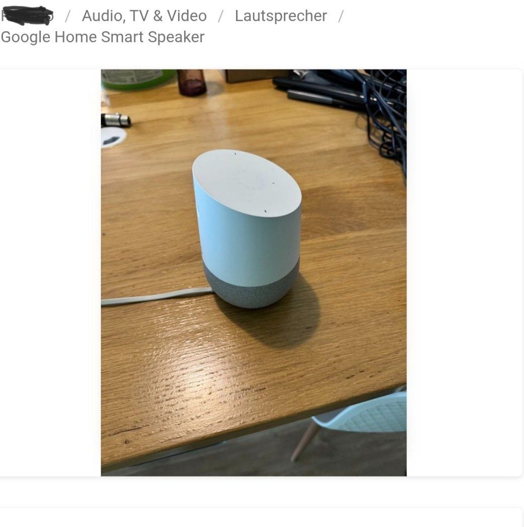 Google Casse acustiche: Google home smart speaker – Usato da Uster venduto da 52xxx