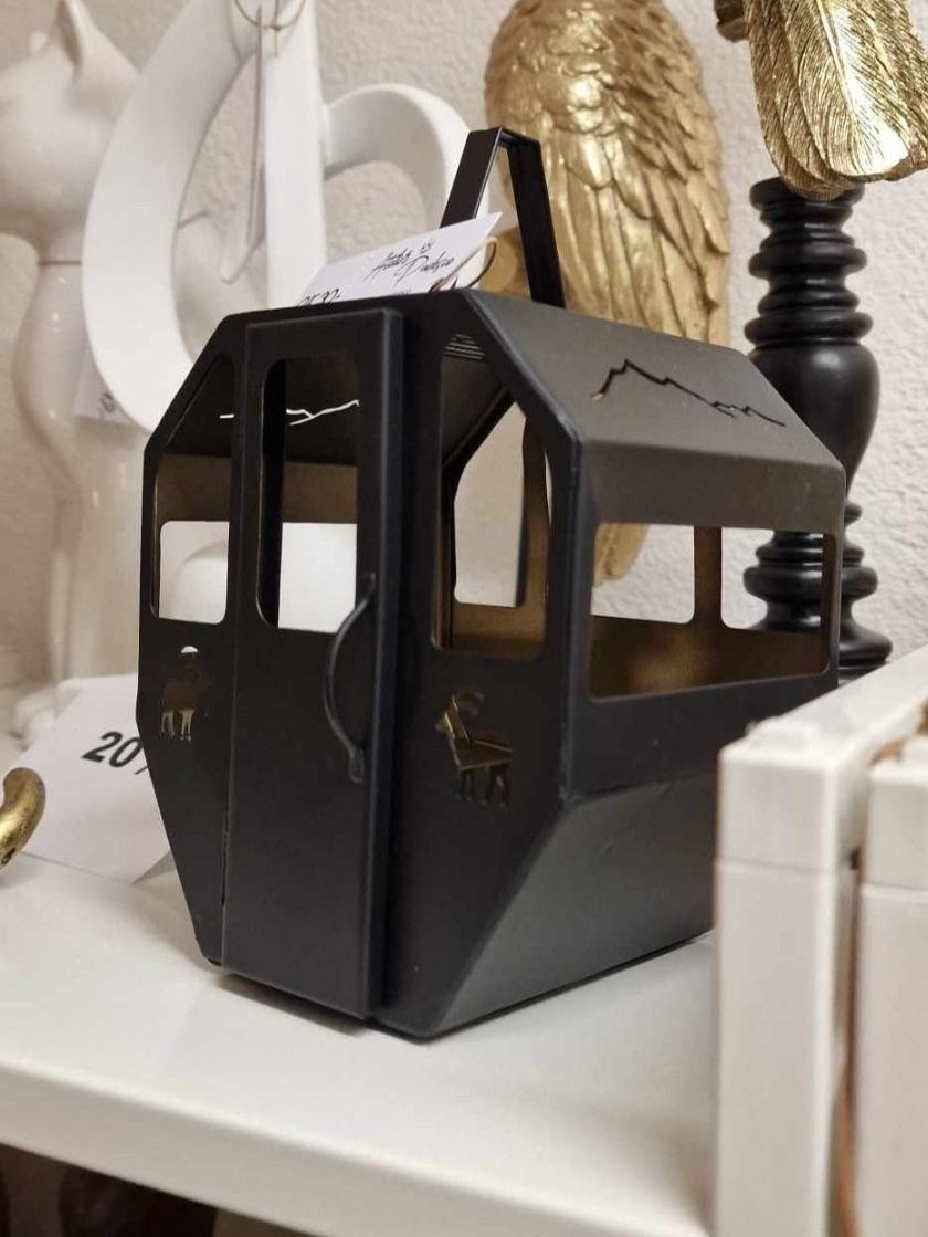 Laternen: Laterne Gondel noire (mini) – Neu und originalverpackt aus Schaffhausen von AtelierPudesco 5