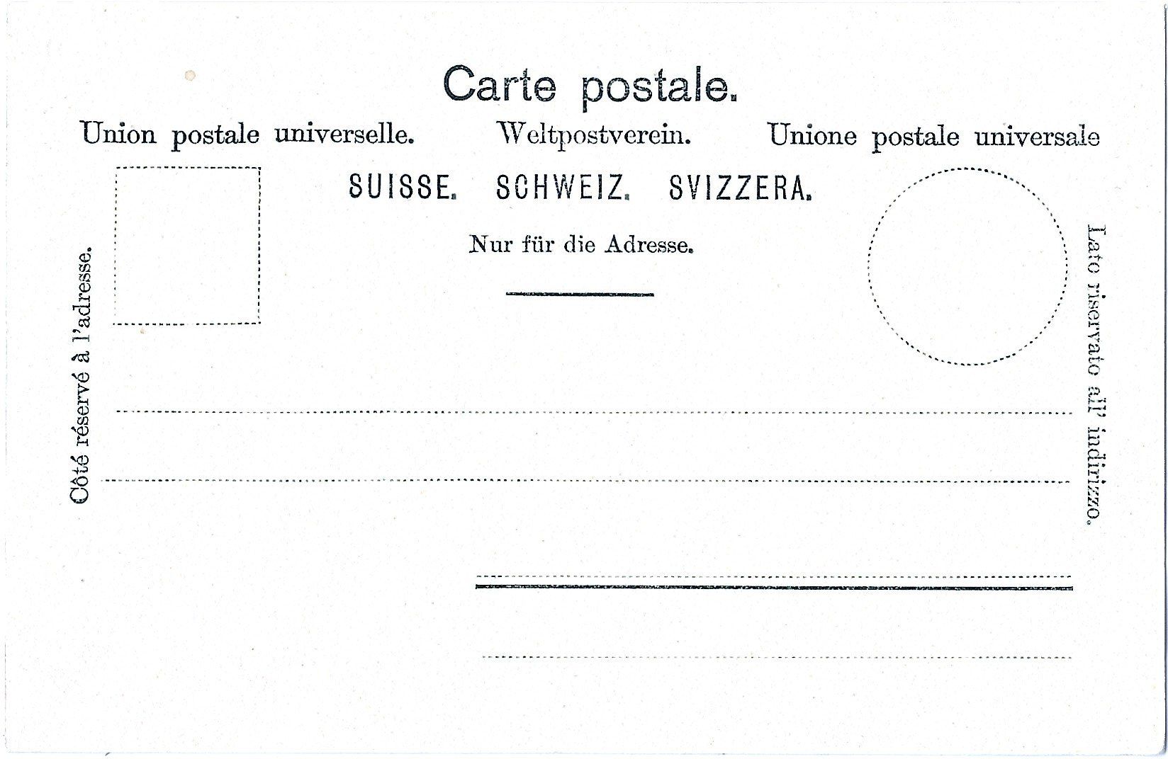 Cartoline postali: Alphütten  auf  dem  Tschuggen  b.  Arosa – Usato da Bütschwil venduto da Jackson1A 1