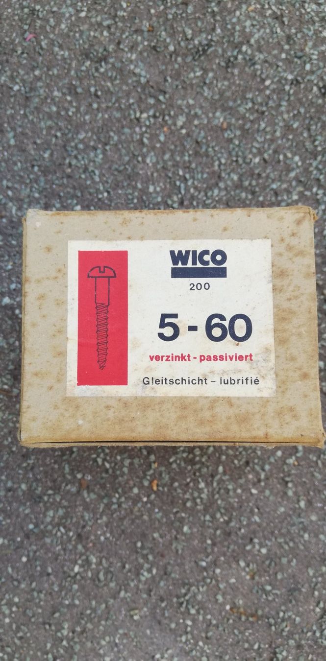 Alle Werkzeuge: 1 Packung Schrauben Wico 5-60 ab 1Fr. – Neu (gemäss Beschreibung) aus Thun von Matthias72