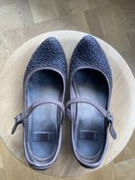 Vialis Sommerschuhe Gr. 38, braun, Bastoptik