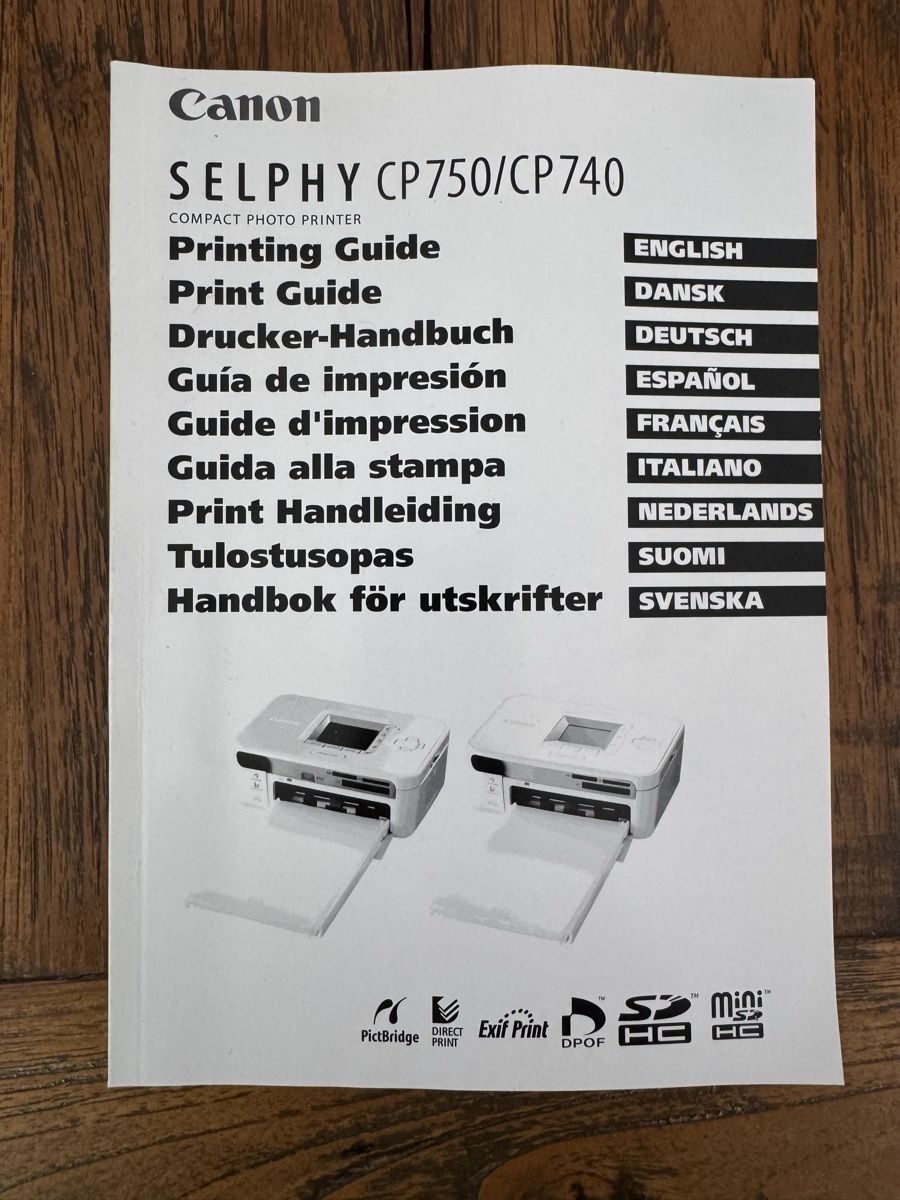 Canon Stampanti: Canon Selphy CP740 Drucker – Usato da Tägerig venduto da Weissmaffy 2