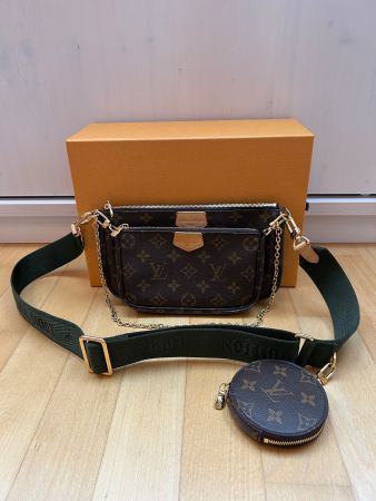Sac Louis Vuitton Multi Pochette Accessoires marron