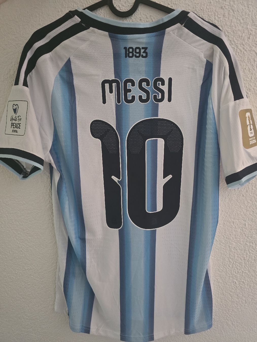 Leibchen & Hosen: Fussballtrikot Argentinien Nr. 10 messi – Neu (gemäss Beschreibung) aus Zumikon von raphaels199 1