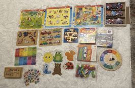 Kinder Lernspiele, Spiderman Puzzle, Ikea Uhr, Cars Domino