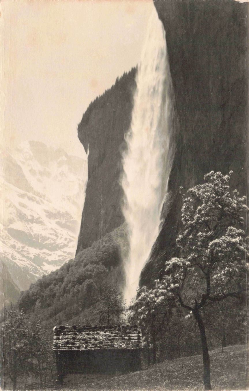 Cartoline postali: Lauterbrunnen staubbach grosshorn – Usato da Biasca venduto da Blenio71