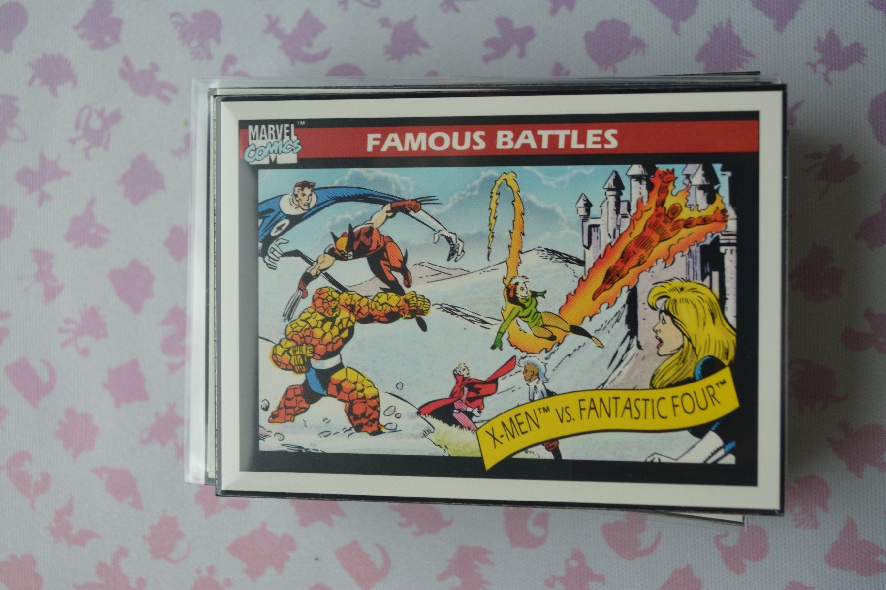 Marvel Sammelbilder & Trading cards: Marvel Universe 1990 - X-Men vs. Fantastic Four – Gebraucht aus Altstätten SG von GGsGameshop