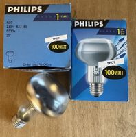 Philips Spot Reflektor Lampe R80 100W E27 230V 25° / 2x NEU