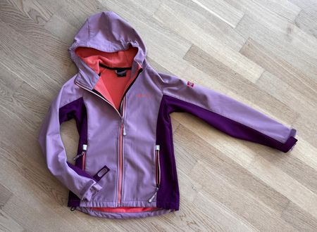 Trollkids, outdoor jacket - size 140. Like new