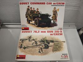 MiniArt 35048 et 35032 Kit Modèle Russe 1:35