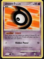 Diamond and Pearl #68/130 Unown [D]