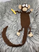 Lesezeichen Affe Handmade