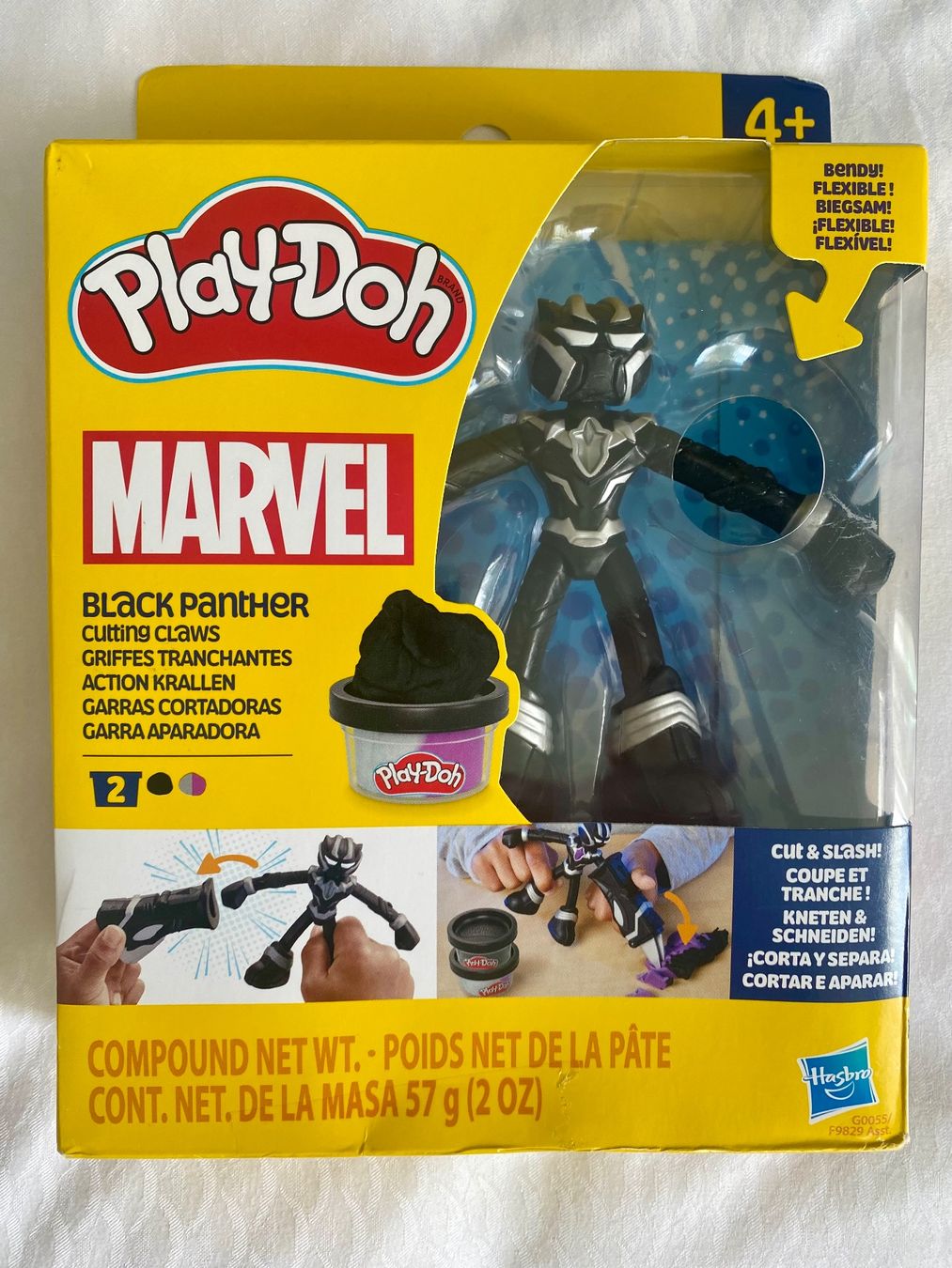 Play-Doh Modelliermasse: Play-Doh Knete 50er + Marvel Black Panther Action Krallen – Neu und originalverpackt aus Oberembrach von theZaz 4