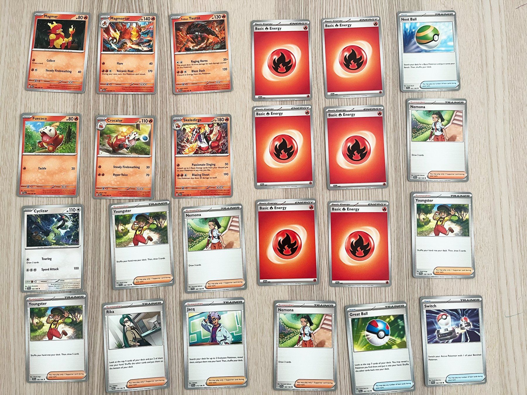 Pokémon Carte collezionabili: Pokémon Cards - Fire set - EN – Usato da Lausanne venduto da BeyondStories