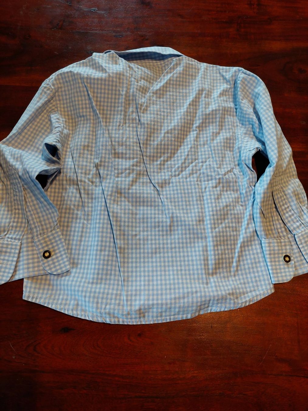 Camicie, T-shirt & Polo: h.Moser Hemd Grösse 98 – Nuovo (secondo la descrizione) da Beckenried venduto da Havacola 7
