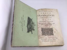 Compendiaria Græcæ Grammatics institutio, 1783