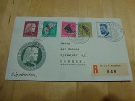 PJ FDC 1953 ++ J148 - J152