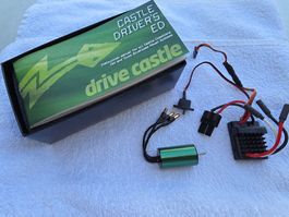 Castle Creations Mamba Micro Pro Brushless-Antriebsset  1:18