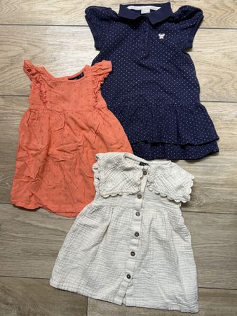 3x Sommerkleid für Mädchen Größe 86 🎀