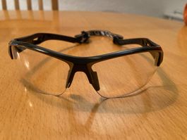 Unihockey Schutzbrille Junior, Fat Pipe, mit Etui