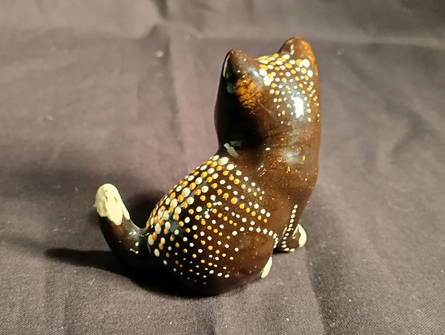 Statuette: Katze, Keramik AEBI, signiert – Nuovo (secondo la descrizione) da Bellach venduto da JingleCherry 2