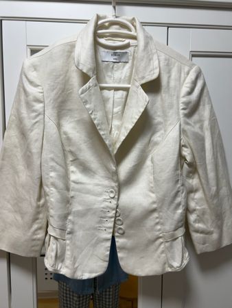 ROMAN Istanbul Damen Blazer – Creme/Weiß – Kurzblazer – Eleg