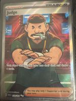 Judge Full Art Trainer Card - Pokemon TCG - Near Mint