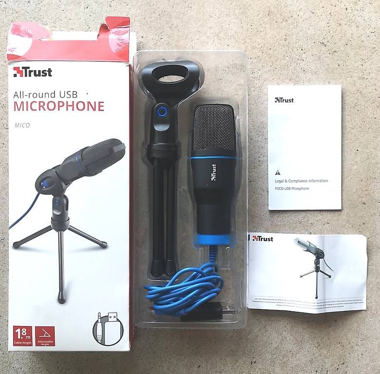Trust Microfoni: Microphone-MICO All-round USB - TRUST – Nuovo (secondo la descrizione) da Burgistein venduto da LaLUZdelFARO