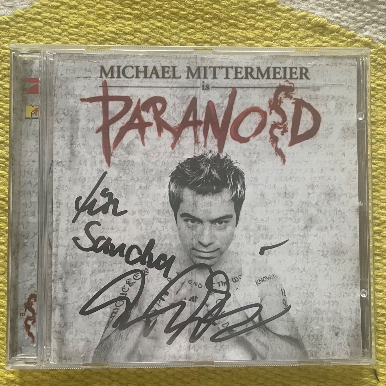 CD: MICHAEL MITTERMEIER-MIT UNTERSCHRIFT PARANOID – Usato da Rorschacherberg venduto da CD-Roli