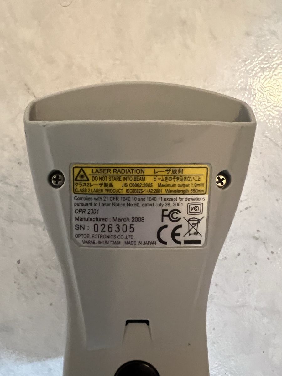Scanneurs: Opticon OPR-2001 Laser Barcode Scanner – D'occasion à Basel par La.Bonne.affaire 2