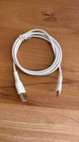 MIcro-USB auf USB-A Ladekabel weiss gebraucht, 100cm
