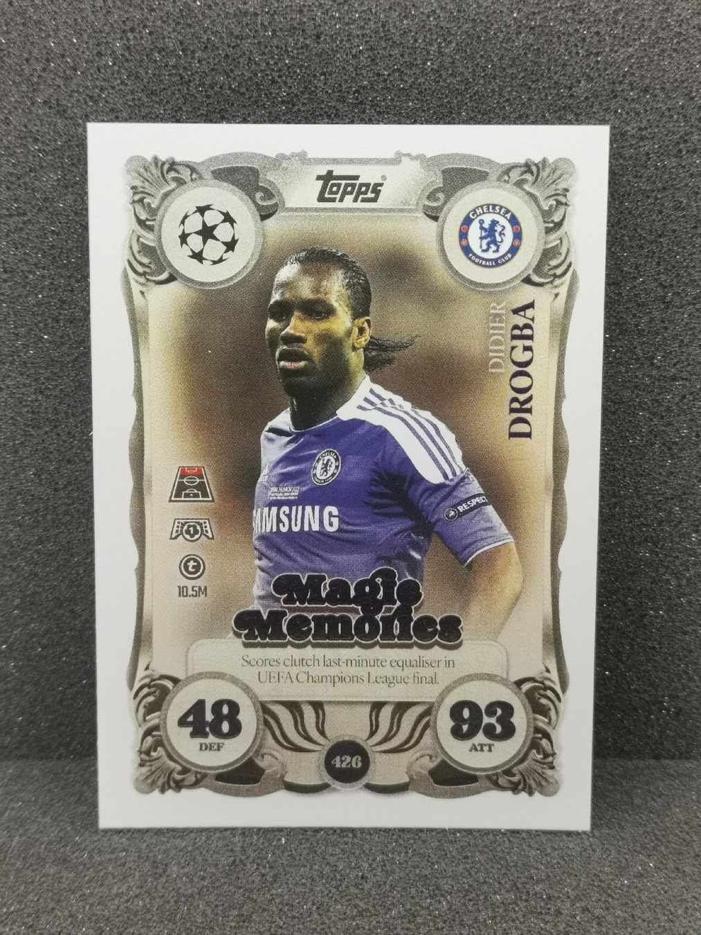 Topps Carte collezionabili: Match attax 2025 /26 Didier Drogba Magic Memories  – Usato da Einsiedeln venduto da sza_588x