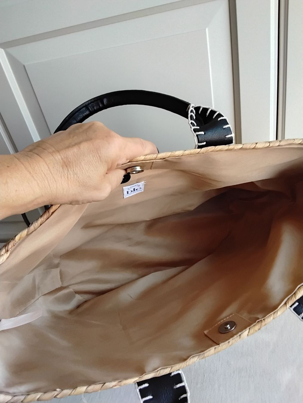 Taschen: Sommer Strohtasche – Neu (gemäss Beschreibung) aus Fey von ladamedunil 3