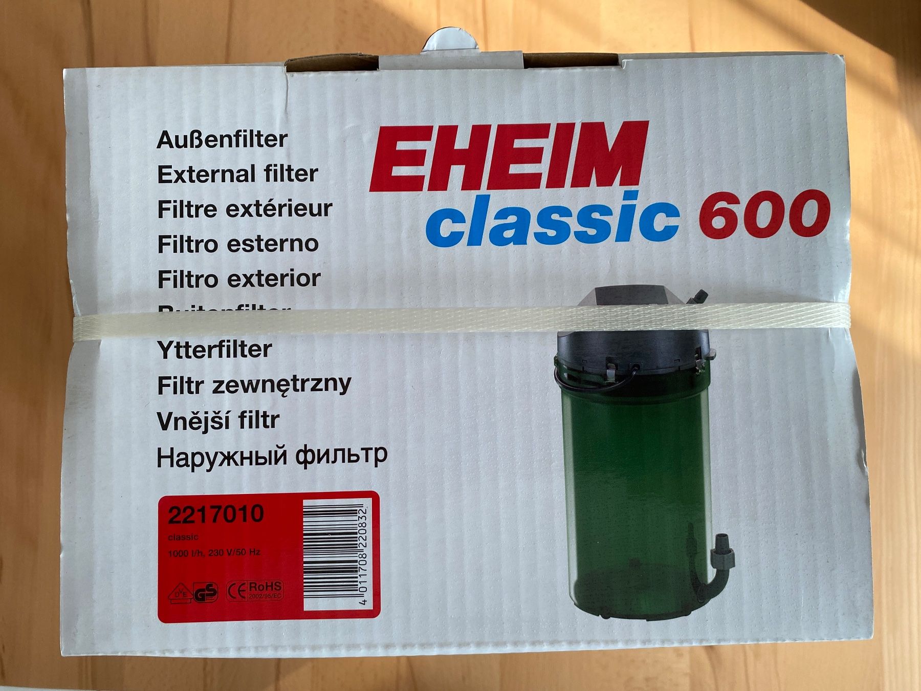 Eheim Filtri: Eheim Classic 600 Aussenfilter 2217 Neu – Nuovo e nell'imballaggio originale da Pieterlen venduto da Buntbarsch01 1