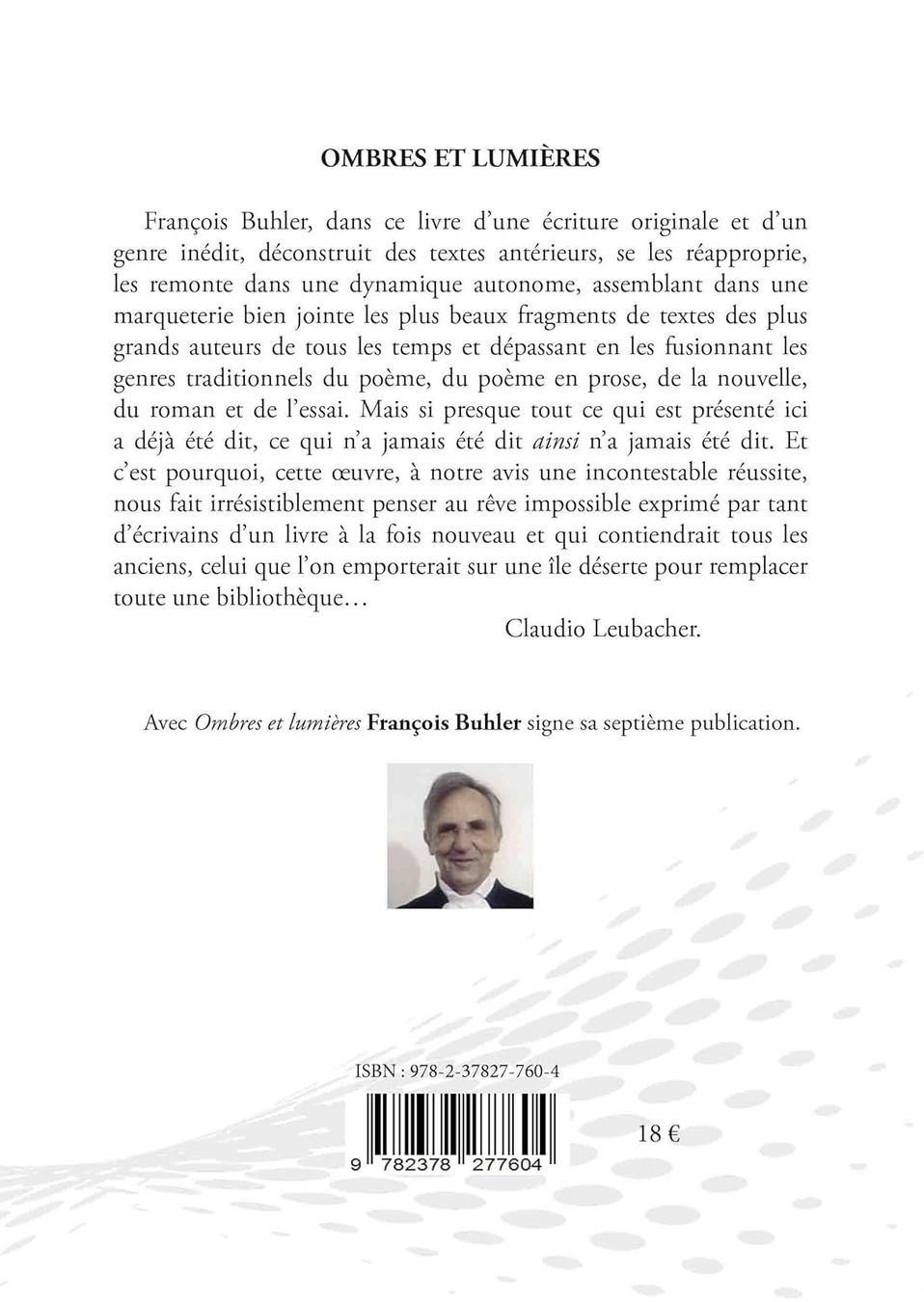 Livres: Ombres et lumières – D'occasion à Neuchâtel par Dualseele 1